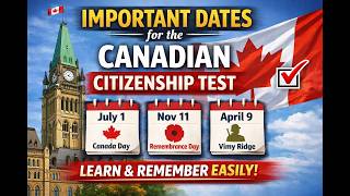 Important Dates & Days from Discover Canada Explained | Canadian Citizenship Test 2026
