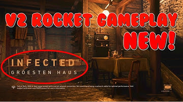 V2 ROCKET Gameplay on INFECTED on a BRAND NEW MAP! (FREE) Call Of Duty WW2 NEW UPDATE - NEW DLC GUNS