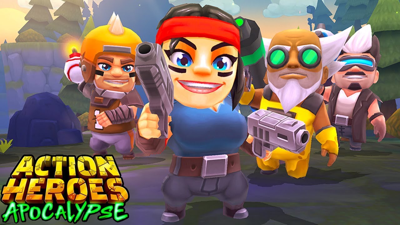 Action Heroes: Apocalypse - Android Gameplay (By KingsIsle Entertainment)