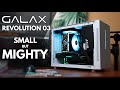 Building the Most COMPACT mATX Case | Galax Revolution 03 PC Build