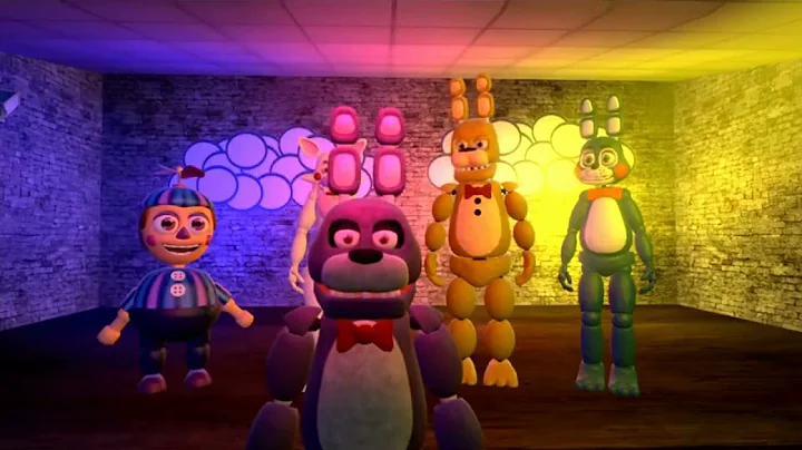 [REUPLOADED/SFM] FNAF - Dare #4 | HIDE & SEEK TAG!