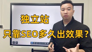 独立站纯 SEO 优化长期规划手册：分阶段实操方法，不投广告也能长效增长 案例。