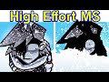 Friday Night Funkin' VS High Effort Mount Silver Monochrome Remix (Hypno Lullaby/FNF Mod)