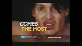 THE RUM DIARY Movie Trailer 2012 - TV Spot