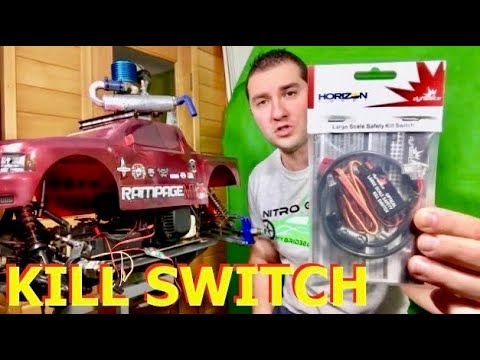 Killer Bee Kill Switch Install - A must for All GAS RC's to Prevent  Runaways By Cutting Spark 
