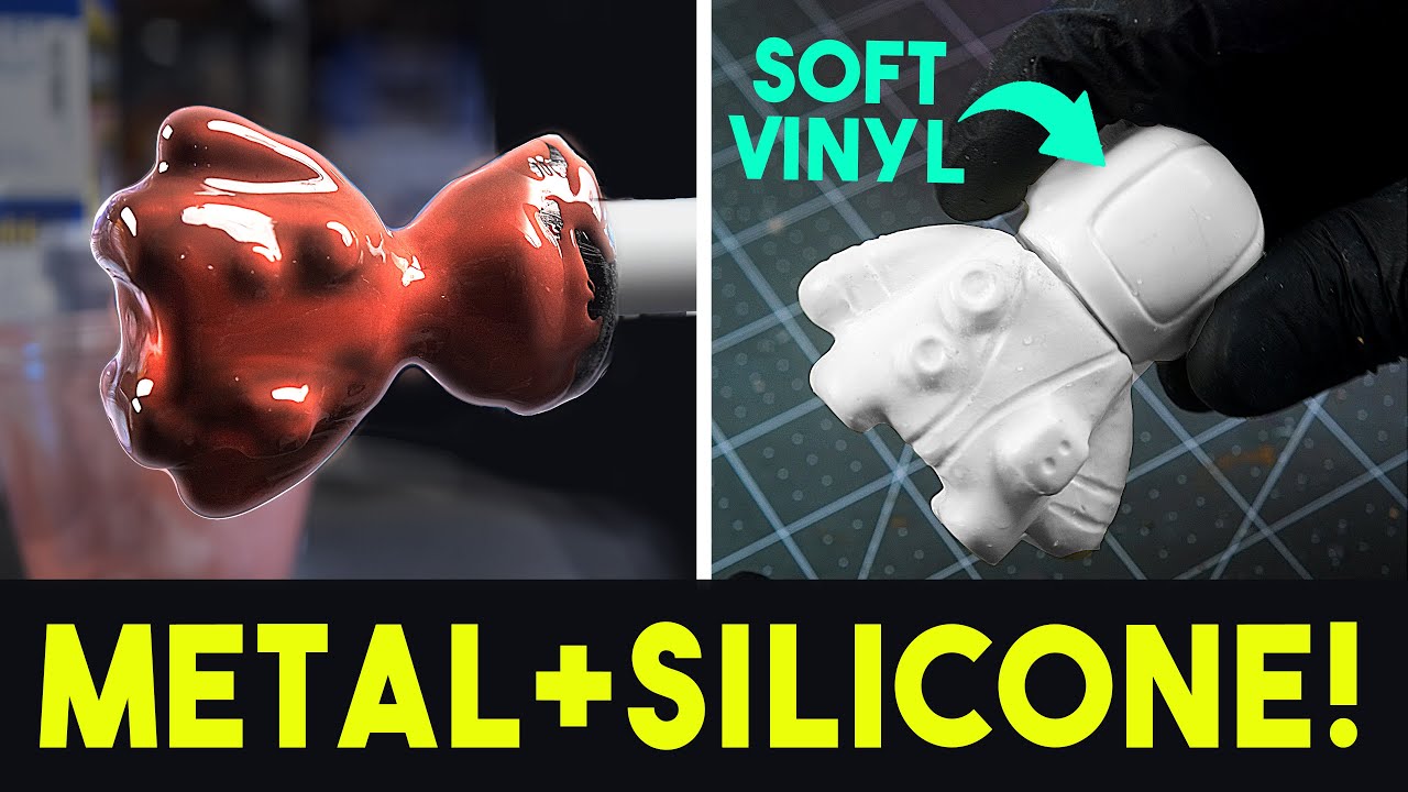 How to make DIY SOFUBI molds using silicone and metal. (CHEAP, FAST, REUSABLE)