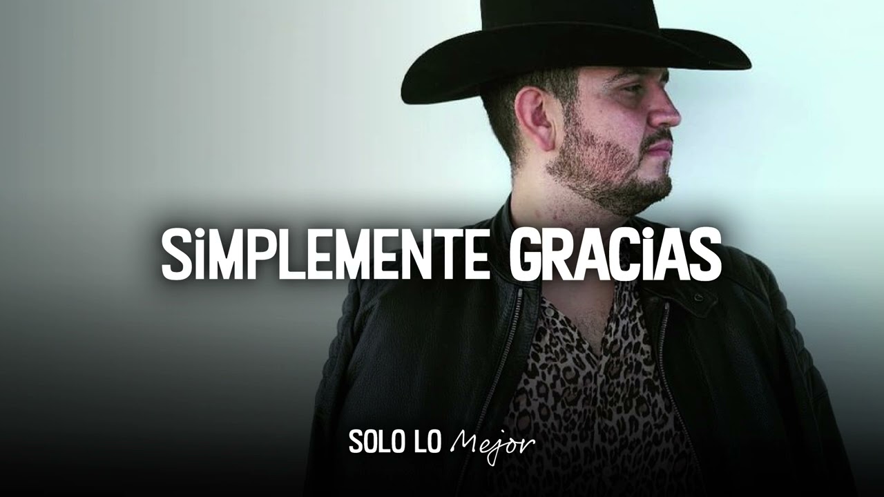Calibre 50 - Simplemente Gracias (Estudio) - YouTube