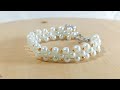 DIY Seed Bead Bracelet| Pearl Bracelet Tutorial | Beading for Beginners