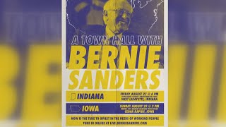 Bernie Sanders Coming to Tippecanoe County
