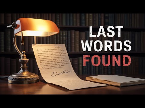 What Einstein Found Just Before He Died