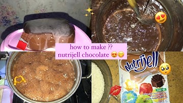 procedure text || how to make ? nutrijell 😻😋