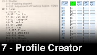 ADJ WiFly NE1 Tutorial 7 | Build A Custom Fixture Profile ADJ WiFly NE1 Tutorial 7 | Build A Custom Fixture Profile