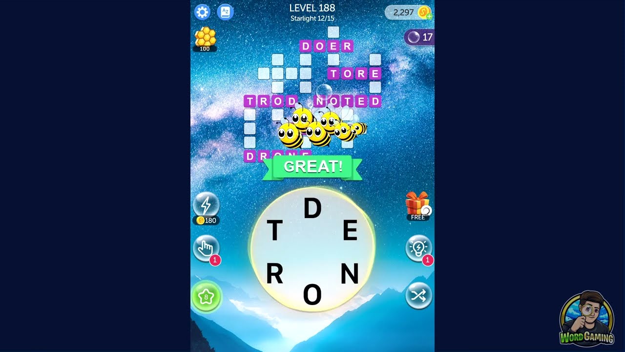 Crossword Quest Levels 178 - 190 Answers