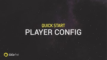 Quick start guide: configuring the video player from datarhei Restreamer streaming server