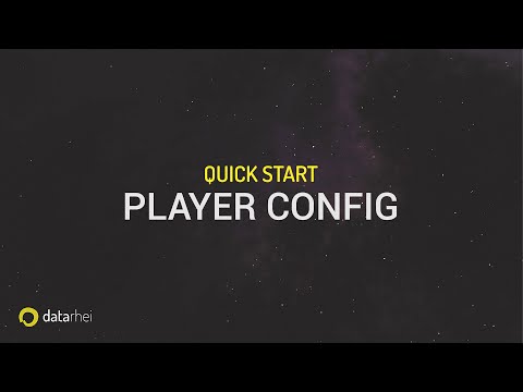 Quick start guide: configuring the video player from datarhei Restreamer streaming server