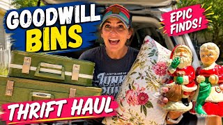 I Scored BIG at the Goodwill Bins! Vintage Thrift Haul Finds