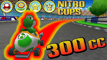 [TAS] Mario Kart DS 300cc All Nitro Cups | 60fps Widescreen