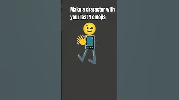 Make A Character with your last 4 emojis👋✔️📺😉#trend #shortsviral #shorts #viralshorts