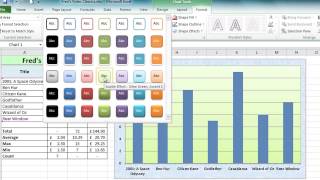 Excel 2010 Tutorial For Beginners #10 - Charts Pt.1 (Microsoft Excel) -  YouTube