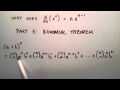 Understanding the Binomial Theorem