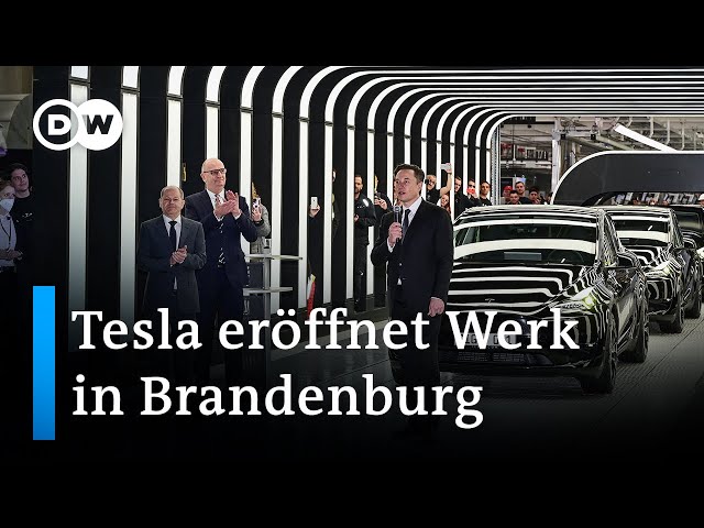 aktuell - Erstes Tesla Werk in Europa eröffnet