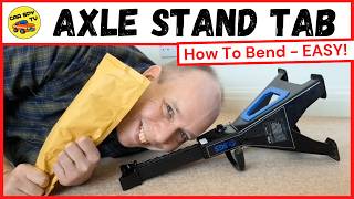 How To Bend the Tab on Axle Stands (Jack Stands) – EASY FIX!