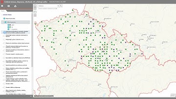 Manuál k mapové aplikaci
