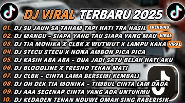 DJ TIKTOK TERBARU 2025 - DJ SU JAUH SA TANAM TAPI HATI TRA HASIL🎵DJ MANGU - SIAPA YANG TAU🎵FUL ALBUM