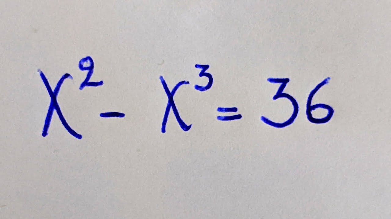 Nice Math Olympiad Algebra Equation || Solve for x - YouTube
