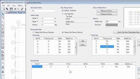 Create grid & spacing in Etabs|uniform grid|model Initialisation|IS CODE|CIVIL Software Tutorials