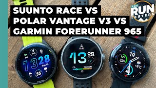 Garmin Forerunner 965 vs Suunto Race vs Polar Vantage V3: Three runners pick the best sports watch