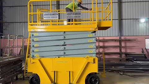 Aerial Work Platform Extension Testing by JOIST Material Handling Equipment Manufacturer