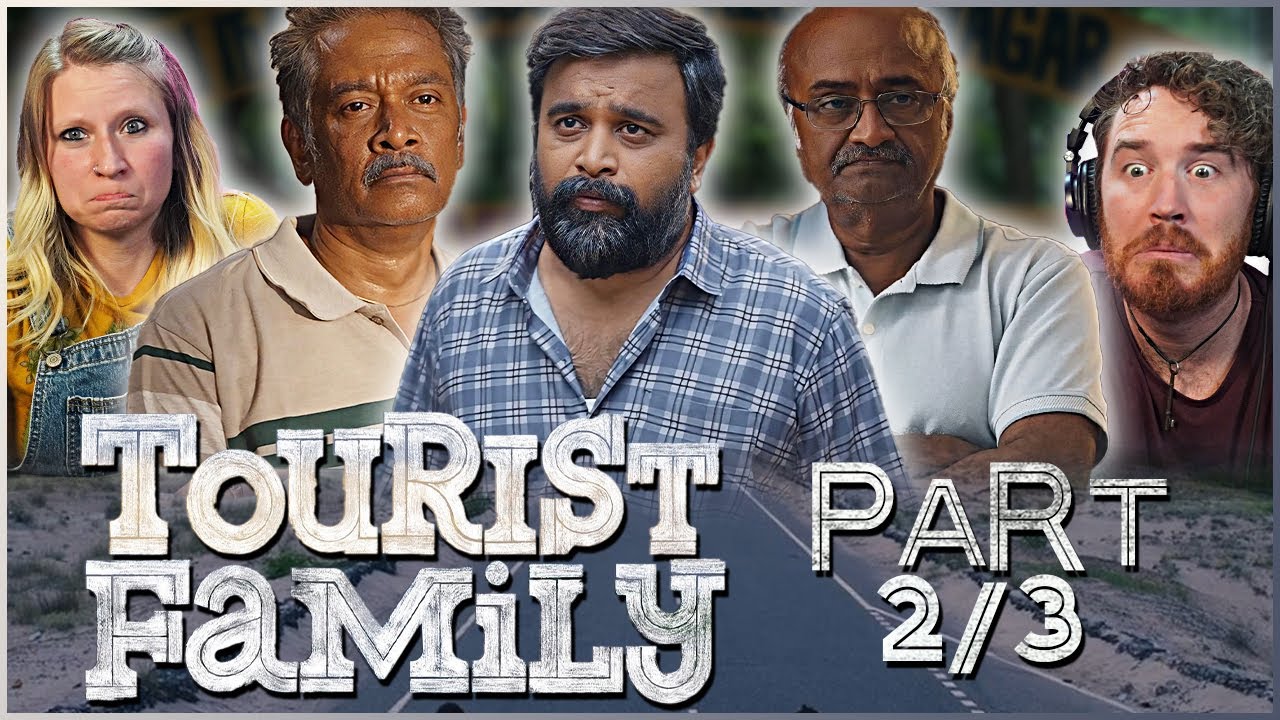 Туристическая семья - РЕАКЦИЯ НА ФИЛЬМ 2/3! | Сасикумар | Симран