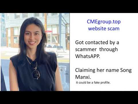 Fake CME group or CMEgraup Scam