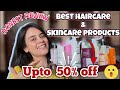 Myntra skincare ,haircare haul, upto 50% off | best masks for skin | edgyetika | #myntra #skincare