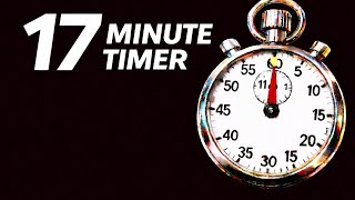 Famous 17 Minute Timer ⏱️ | Silent Countdown Timer with Piano Alarm Wealth