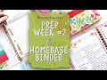 PowerSheets Binder with FREE Printables and Week #2 of Prep Pages