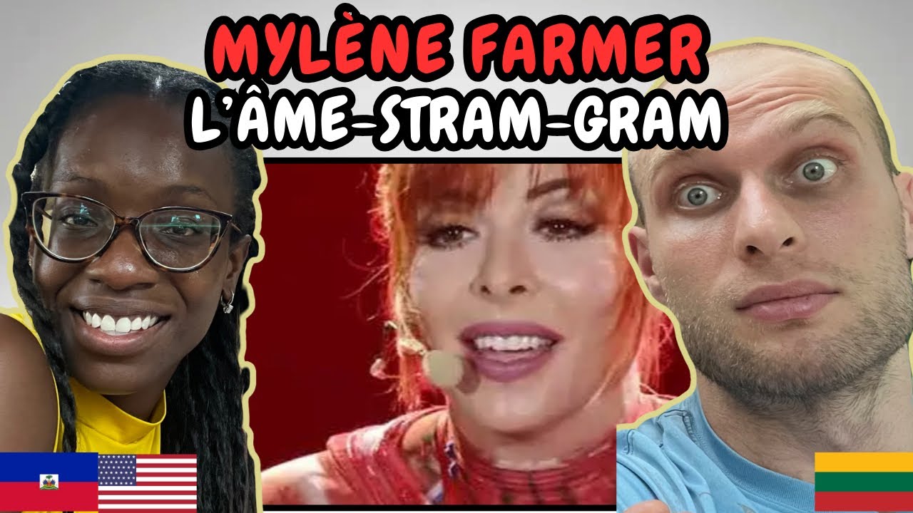 REACTION TO Mylène Farmer - L'Âme-Stram-Gram (Stade de France Live) | FIRST TIME HEARING