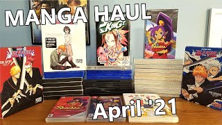 Anime and Manga Haul - Apr '21 // Unboxing Manga, Blu-rays, Games, and More