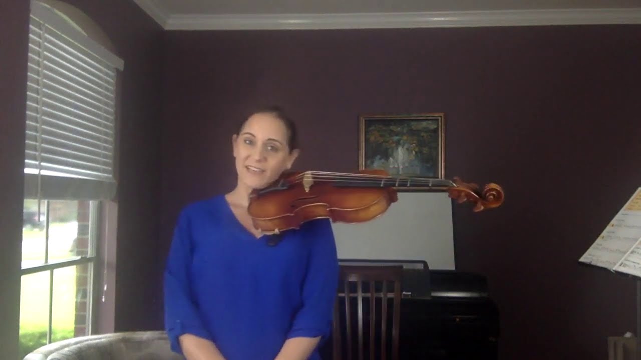 Beginning Orchestra Class video #5 viola - YouTube