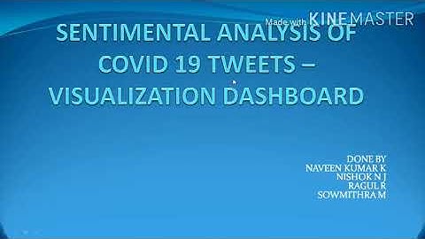 IBM Hack challenge project demo - sentimental analysis of covid 19 tweets 🤗