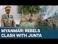 Fresh clashes reported between junta soldiers  rebels near thaimyanmar border