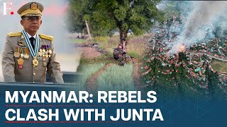 Fresh Clashes Reported Between Junta Soldiers & Rebels Near Thai-Myanmar border