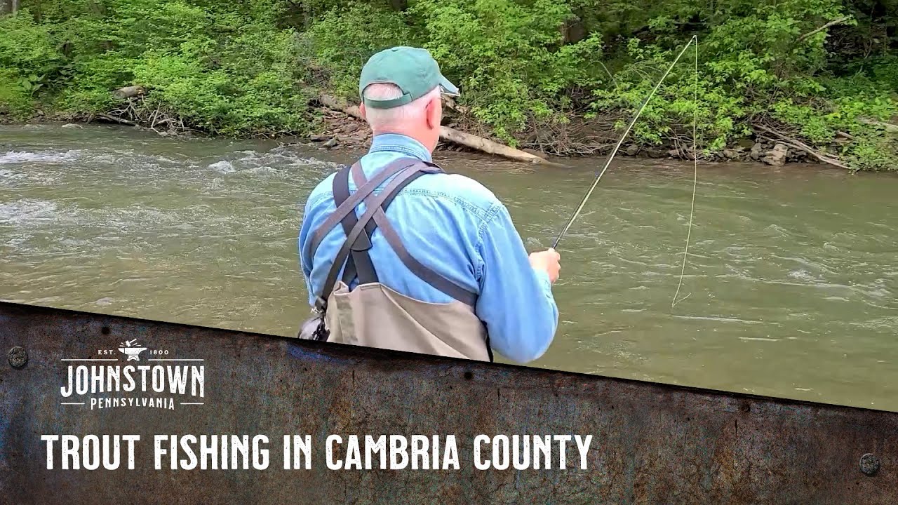 Trout Fishing that's Secondtonone! Visit Johnstown, PA! YouTube