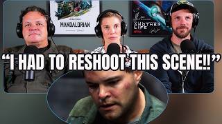Aaron Douglas and Katee Sackhoff react to BSG and Aaron reveals he Had To Reshoot THIS Scene!