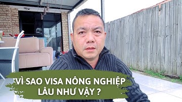 VÌ SAO VISA NÔNG NGHIỆP LÂU NHƯ VẬY VÀ PHẢI CÓ BẰNG TIẾNG ANH ?