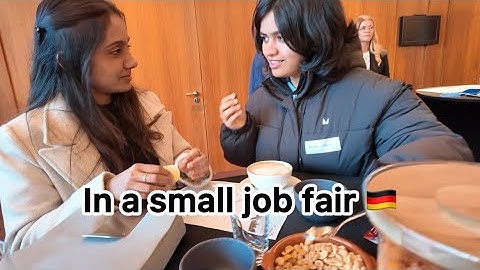 Job Fair in Germany | Experience as an International Indian Student
