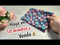 Bolsita hecha en 10 minutoscoser para vender  show de manualidades