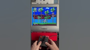 Playing Sonic With Atari Controller