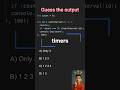 Javascript tricky questions - timer #shorts #short #shortsfeed #javascript #javascript #ytshorts